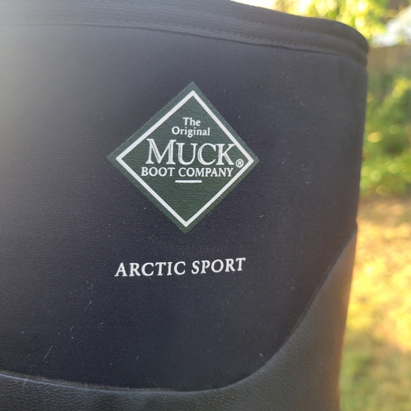 Muck Boots, Arctic Sport. Size: Mens 11, Womens 12 Black - Picture 1 of 9